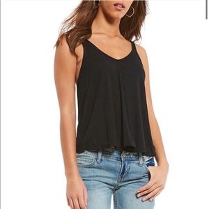Free People Dani Tank in Black. Size S